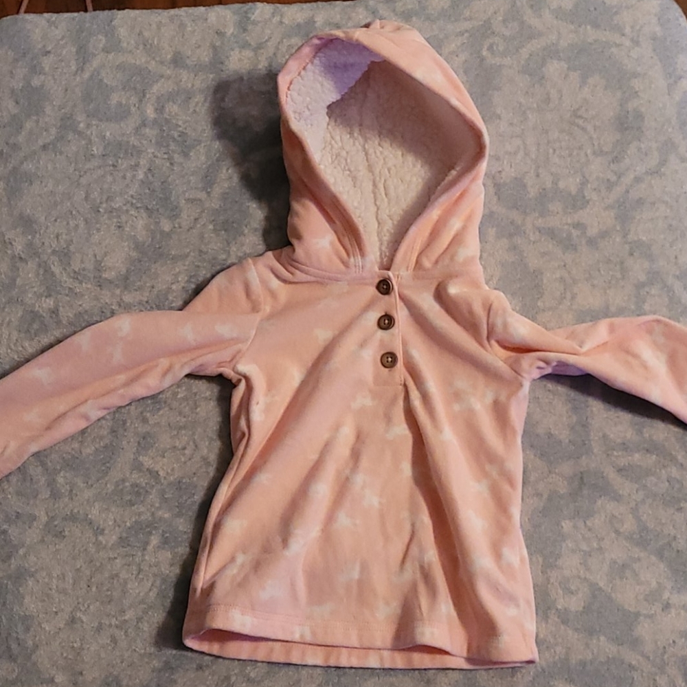 Pink hoodie